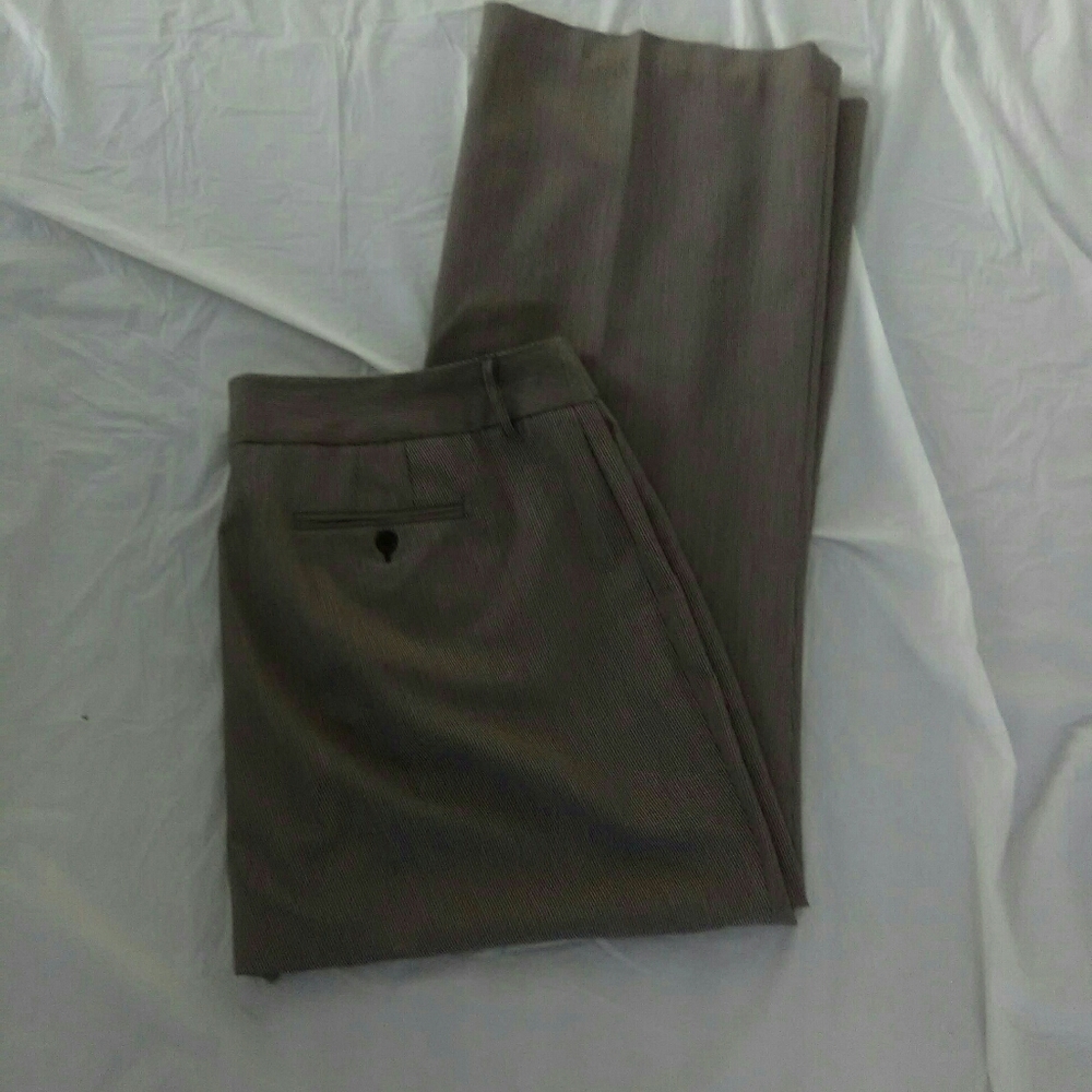 🟢 apostrophe stretch pinstripe wide leg pants - Picture 3 of 3